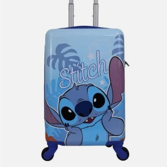 Stitch 2- piece Luggage Set with Backpack & Tag - Spinner Wheels Hard-Sided - Picture 2 of 8